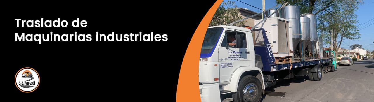 Traslado de Maquinarias industriales