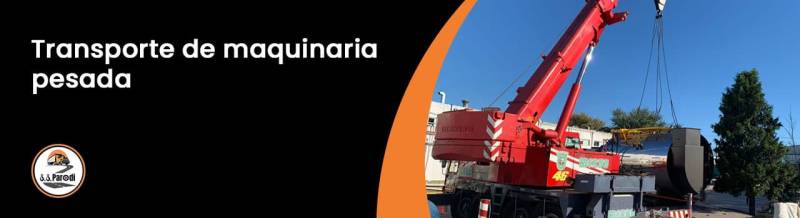 Transporte de maquinaria pesada