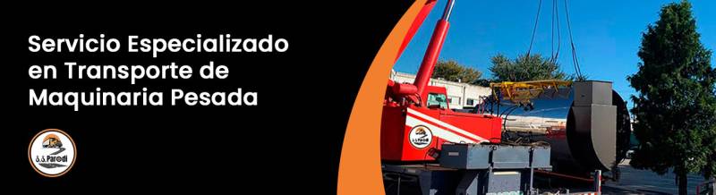 Servicio Especializado en Transporte de Maquinaria Pesada